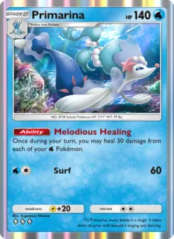 Primarina – Carta Pokémon TCG