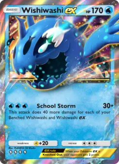 Wishiwashi ex – Carta Pokémon TCG
