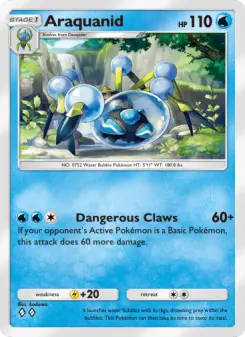 Araquanid – Carta Pokémon TCG