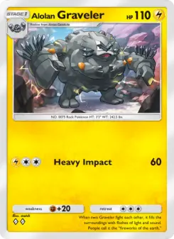 Alolan Graveler – Carta Pokémon TCG