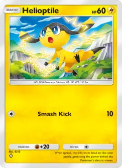 Helioptile – Carta Pokémon TCG