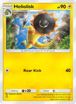 Heliolisk – Carta Pokémon TCG