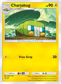Charjabug – Carta Pokémon TCG