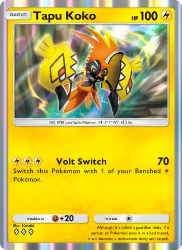 Tapu Koko – Pokémon TCG