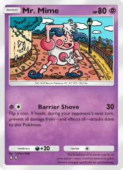 Mr. Mime – Carta Pokémon TCG