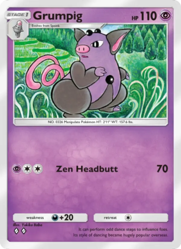 Grumpig – Pokémon TCG