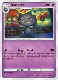 Banette – Carta Pokémon TCG