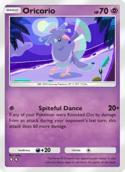 Oricorio – Carta Pokémon TCG