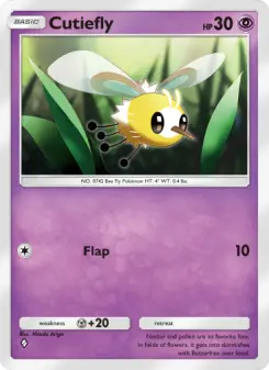 Cutiefly – Carta Pokémon TCG