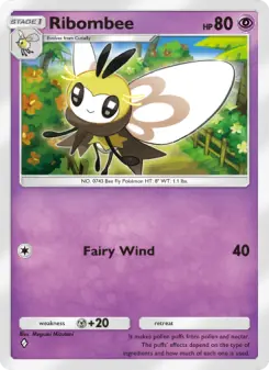 Ribombee – Carta Pokémon TCG