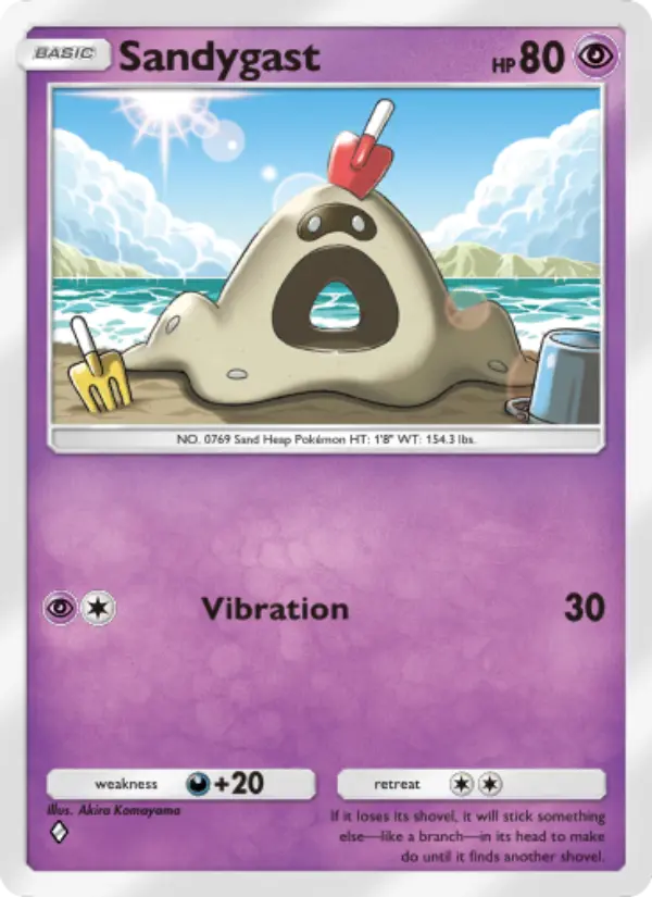 Sandygast – Pokémon TCG