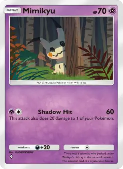 Mimikyu – Carta Pokémon TCG