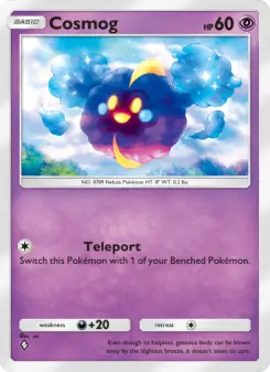 Cosmog – Carta Pokémon TCG