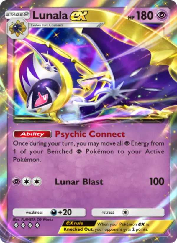 Lunala ex – Pokémon TCG
