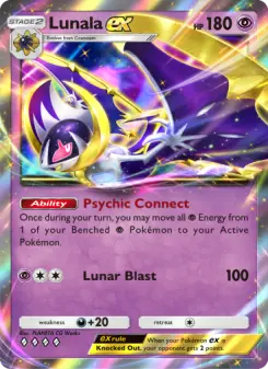 Lunala ex – Carta Pokémon TCG