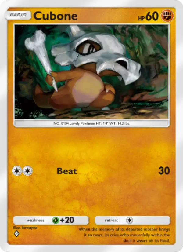 Cubone – Pokémon TCG