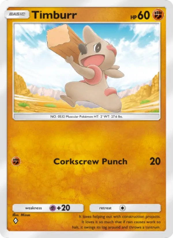 Timburr – Pokémon TCG