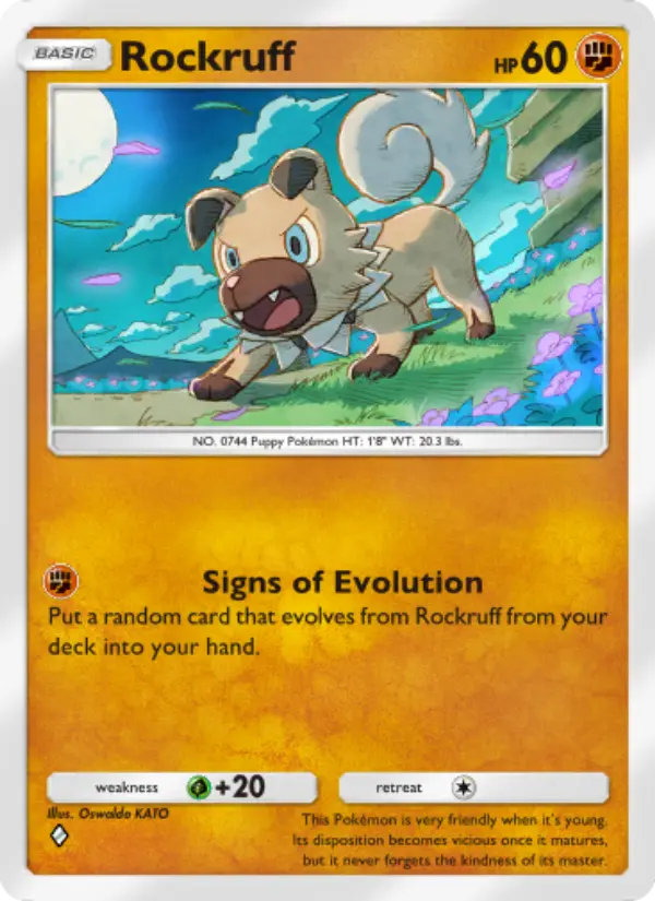 Rockruff – Pokémon TCG