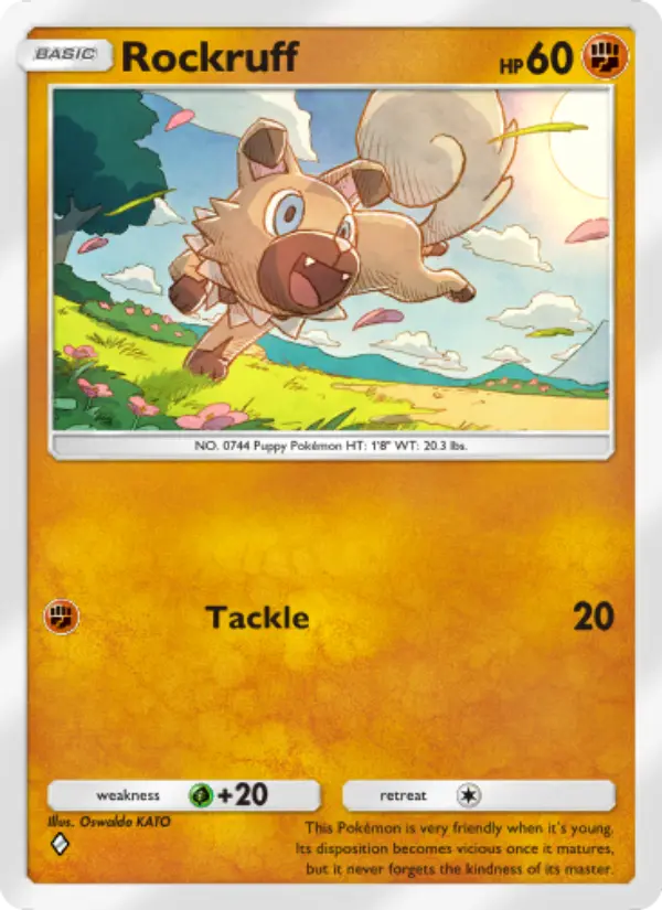 Rockruff – Pokémon TCG