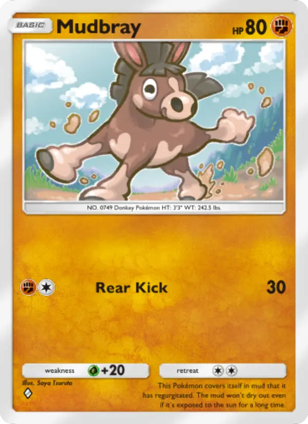 Mudbray – Pokémon TCG