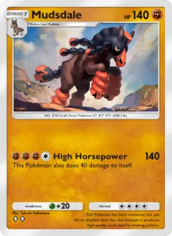 Mudsdale – Carta Pokémon TCG
