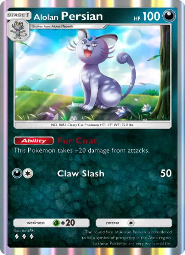 Alolan Persian – Pokémon TCG