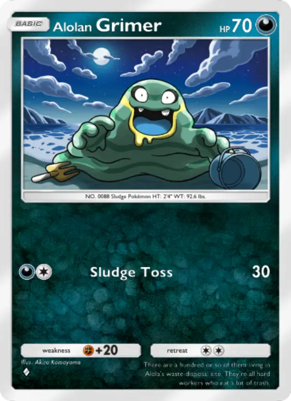 Alolan Grimer – Pokémon TCG