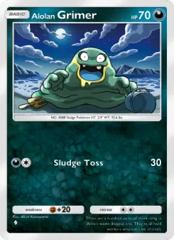 Alolan Grimer – Carta Pokémon TCG