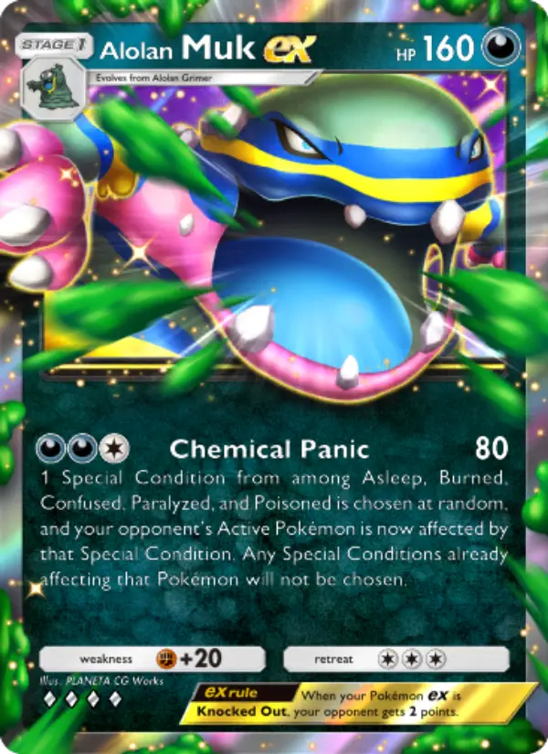 Alolan Muk ex – Pokémon TCG