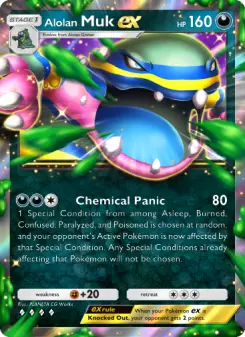 Alolan Muk ex – Carta Pokémon TCG