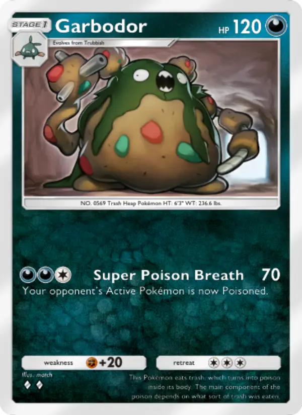 Garbodor – Pokémon TCG