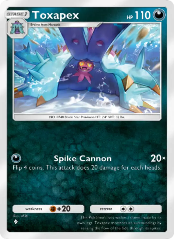 Toxapex – Pokémon TCG