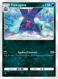 Toxapex – Carta Pokémon TCG