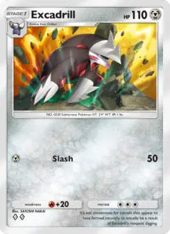 Excadrill – Carta Pokémon TCG