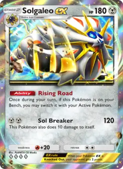 Solgaleo ex – Carta Pokémon TCG