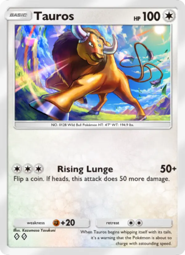 Tauros – Pokémon TCG