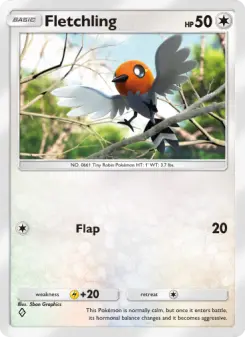 Fletchling – Carta Pokémon TCG