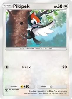 Pikipek – Carta Pokémon TCG