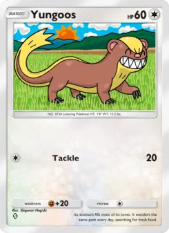 Yungoos – Carta Pokémon TCG