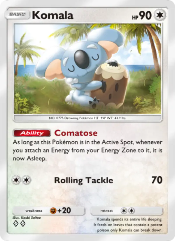 Komala – Pokémon TCG