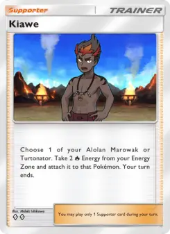 Kiawe – Carta Pokémon TCG