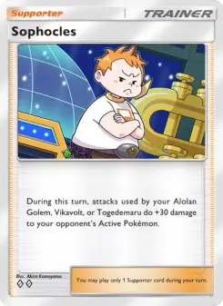 Sophocles – Carta Pokémon TCG