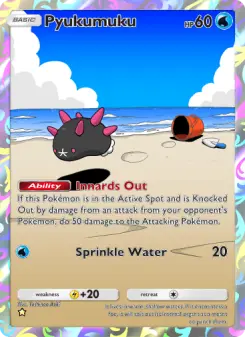 Pyukumuku – Carta Pokémon TCG