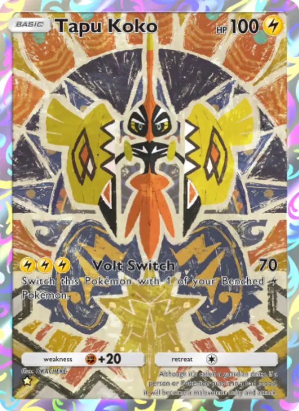 Tapu Koko – Pokémon TCG