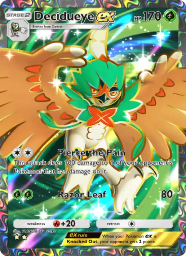 Decidueye ex – Pokémon TCG