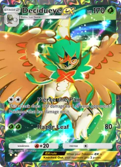 Decidueye ex – Carta Pokémon TCG
