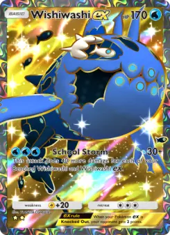 Wishiwashi ex – Carta Pokémon TCG