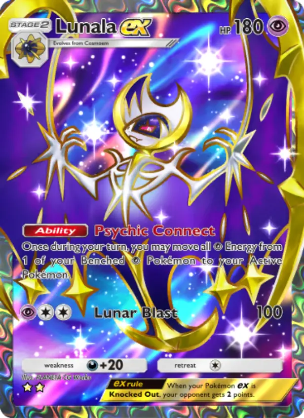 Lunala ex – Pokémon TCG