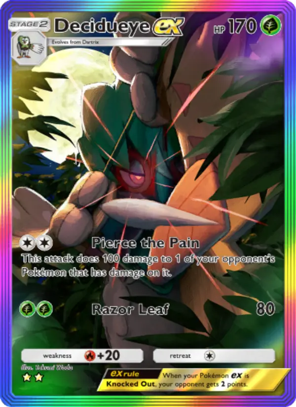 Decidueye ex – Pokémon TCG