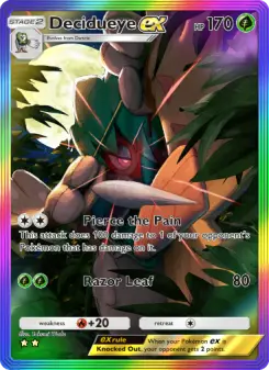 Decidueye ex – Carta Pokémon TCG